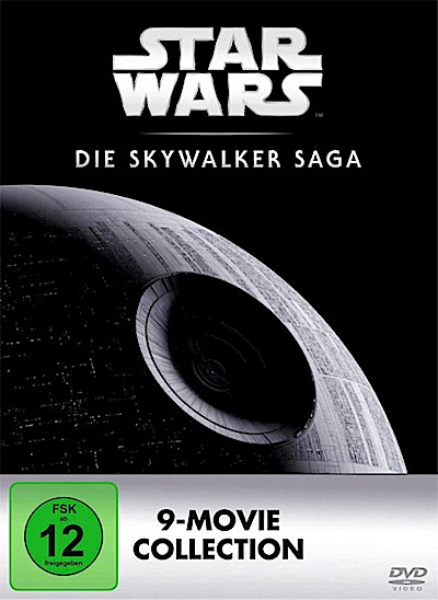 Star Wars  1-9  DIE SKYWALKER SAGA (DVD) MC  Movie Collection, 9 Disc (Neuauflage)