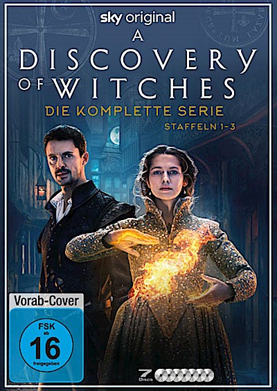 Discovery of Witches - Komplettbox (DVD)  Staffel 01-03, 7Disc