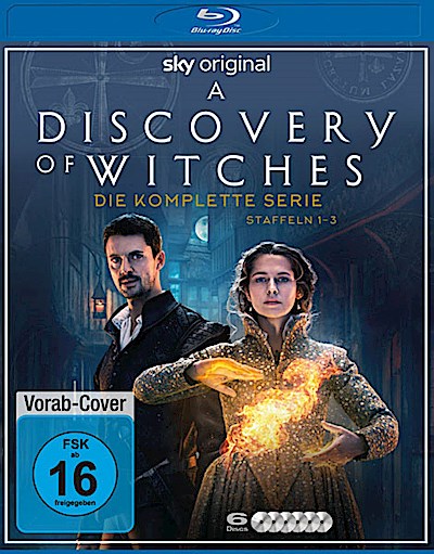 Discovery of Witches - Komplettbox (BR)  Staffel 01-03, 6Disc