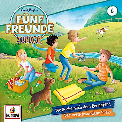 Fünf Freunde JUNIOR - Die Suche nach dem Rennpferd/Der verschwundene Preis,1 Audio-CD