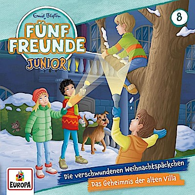 Fünf Freunde Junior 08 - Die verschw. Weihnachtspäckchen/...