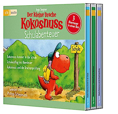 Der kl. Drache Kokosnuss - Schulabenteuer (3 CD-Box)